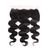 Raw Virgin Closure/Frontal - Natural Wavy